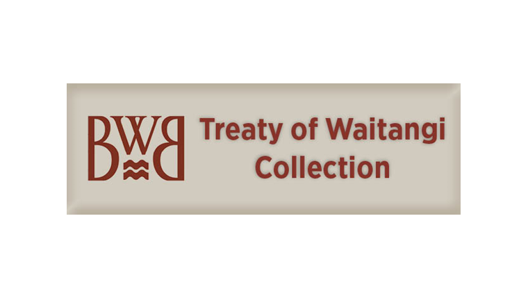 BWB - Treaty of Waitangi Collection